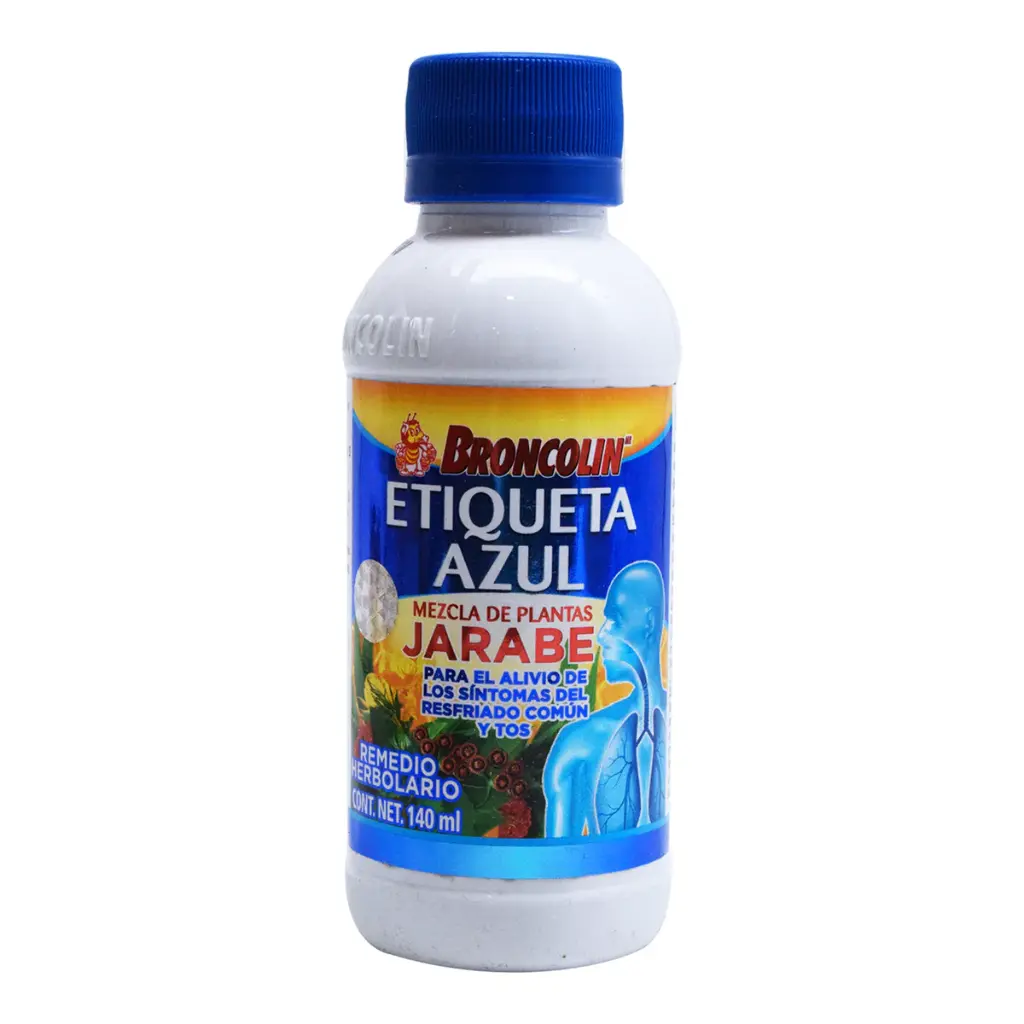 BRONCOLIN ETIQUETA AZUL JBE. 140ML