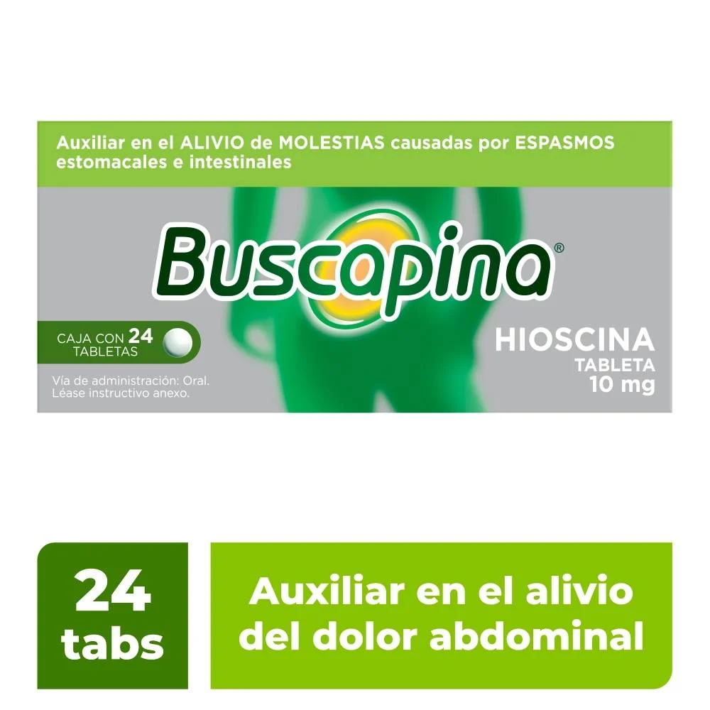 BUSCAPINA 10MG TAB. C/24