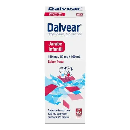 DALVEAR JBE INFANTIL 120ML FRESA