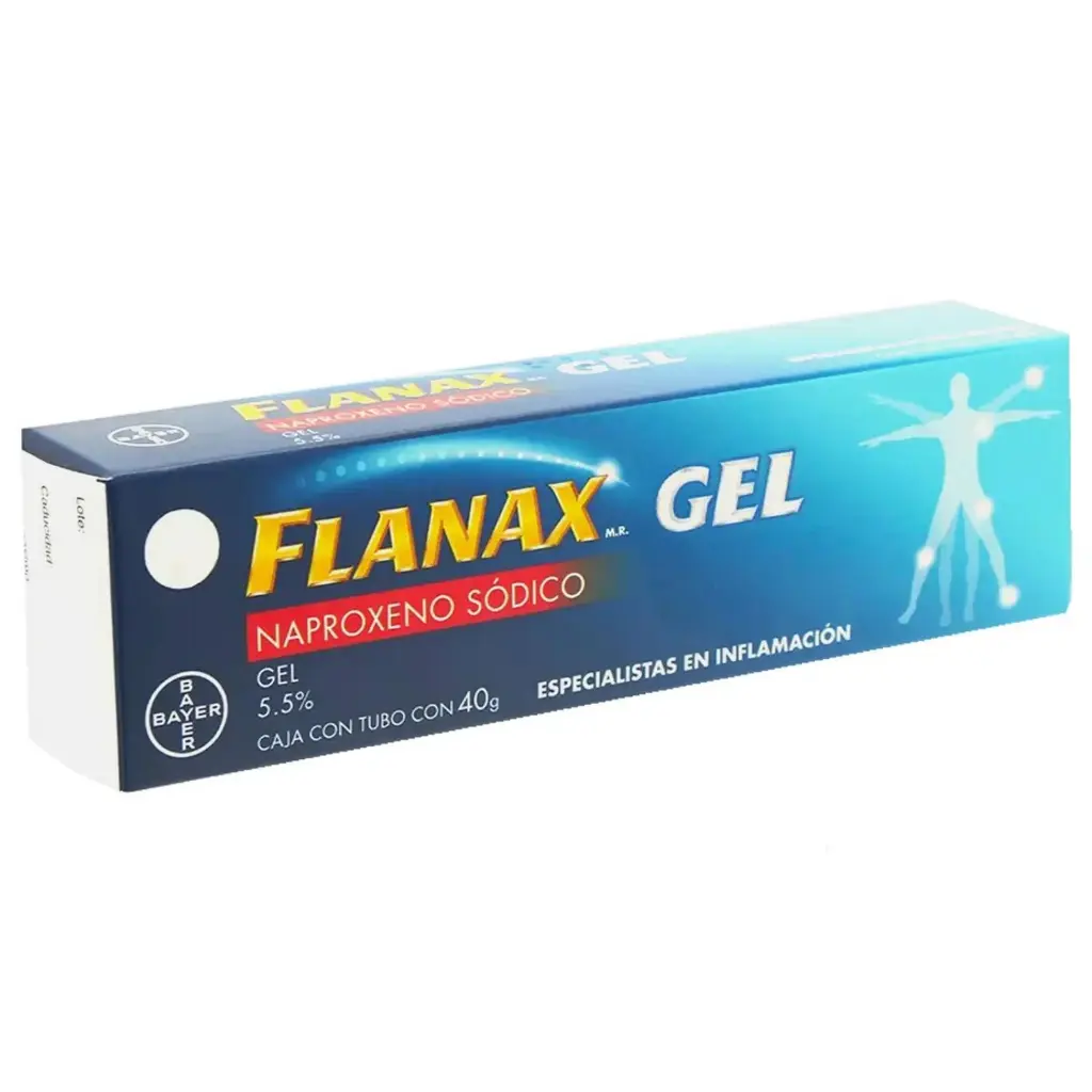 FLANAX GEL 5.5% TUBO 40 G