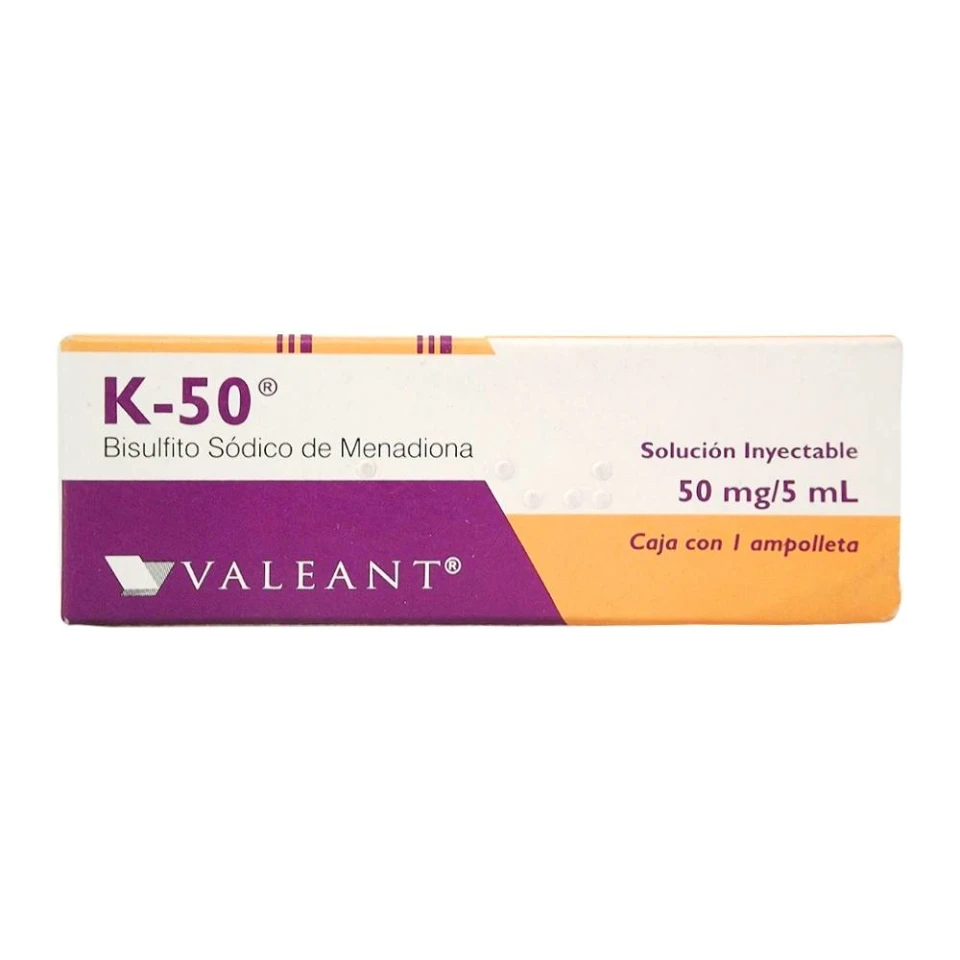 K-50 50MG/5ML SOL INY 1 AMP