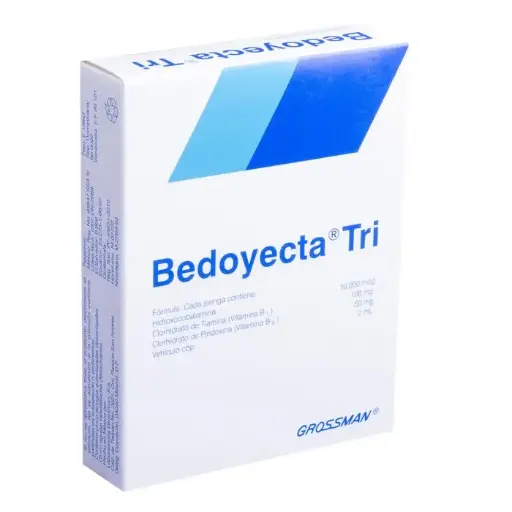 BEDOYECTA TRI SOL. INY 5 JGAS. PRELLENADAS