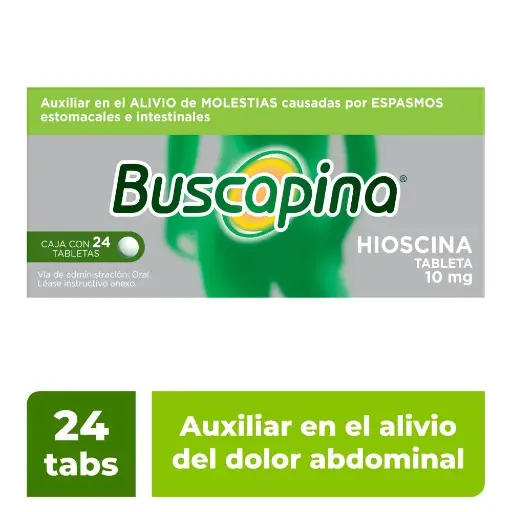 BUSCAPINA 10MG TAB. C/24