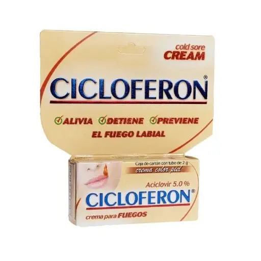CICLOFERON CREMA COLOR PIEL AL 5% 2G.