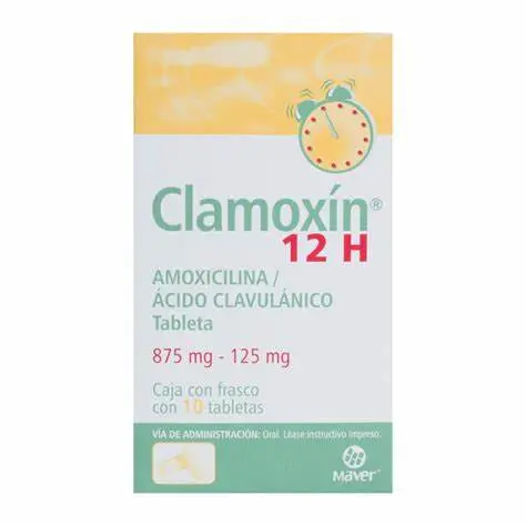 CLAMOXIN 12H 875/125MG 10 TAB.