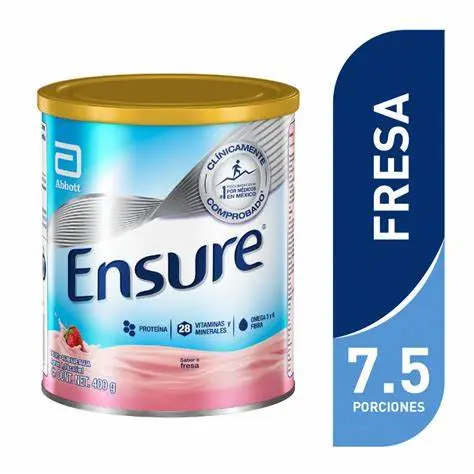 ENSURE POLVO FRESA LATA 400 GR